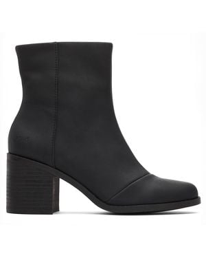 TOMS Evelyn Leather - Black