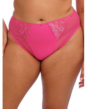 Elomi Charley High Leg Brief - Pink