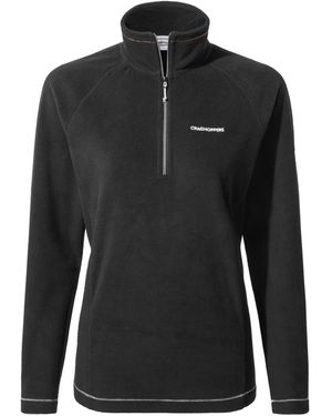 Craghoppers Ladies Miska Vi Half Zip Fleece - Black