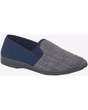 Zedzzz Charles Slippers - Blue