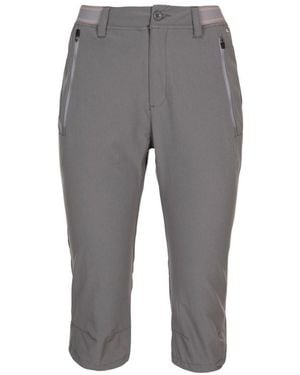 Trespass Ladies Grateful 3/4 Shorts (Storm) - Grey