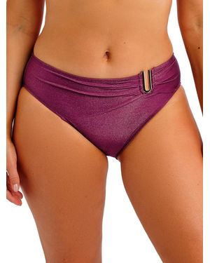 Fantasie Paros Coast Mid Rise Bikini Brief - Purple