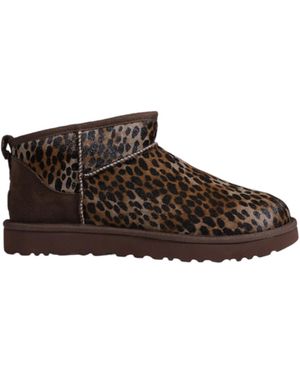UGG Classic Ultra Mini Luipaardlaarzen - Bruin