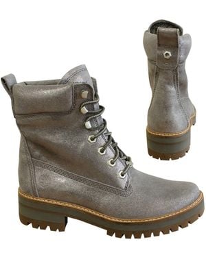 Timberland 6 Inch Courmayeur Valley Hiking Leather Boots A1Mfr B50E Leather (Archived) - Green