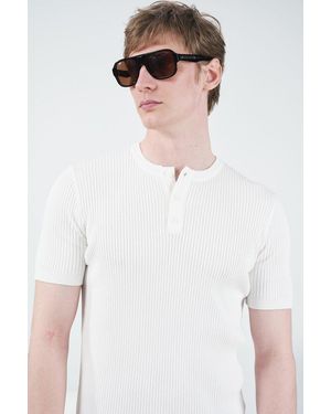 Giesto Cotton- T-Shirt - White