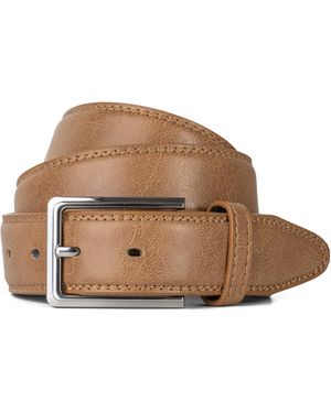 Woodland Leathers Leather Lined Belt 1.25″ Classic With Buckle - Brown