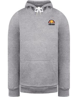 Ellesse Logo Hoodie Cotton - Grey