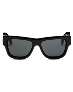 Palm Angels Accessories Magnolia Cat Eye Sunglasses - Black