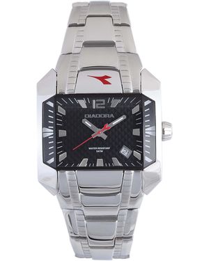 Diadora Stainless Steel Dial Watch - Grey