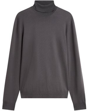 Ted Baker Artlow Regular Roll Neck Jumper Viscose - Grey