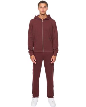 Duck and Cover Optimus Hoodie And Joggers Set - Red