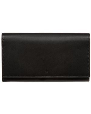 NiNa Amora 'Mirella' Leather Purse - Black