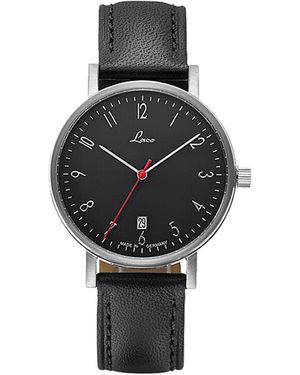 Laco Automatic Mechanical Watch With Date,Classic Series,862070 - Black