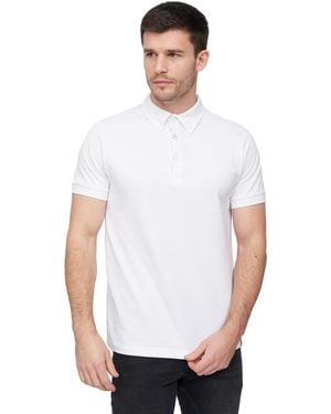Duck and Cover Chilltowns Polo Shirt Cotton - White