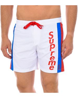 Supreme Mid-Length Boxer Swimsuit Cm-30058-Bp - Blue
