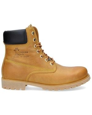 Panama Jack 03 C1 Boots Waterproof Leather Lace Up Hiking Ankle Chukka Nappa Leather - Brown