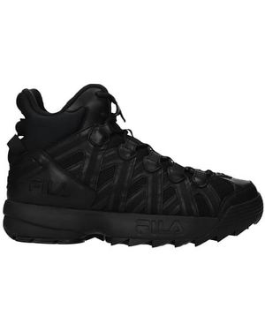 Fila Fabric Shoes - Black