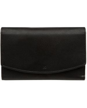 NiNa Amora 'Paloma' Leather Purse - Black