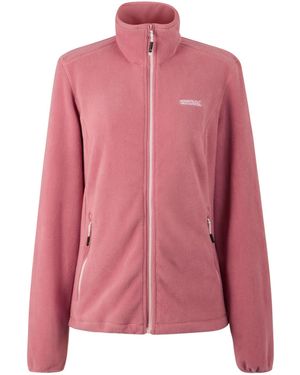 Regatta Ladies Floreo Iv Full Zip Fleece Jacket (Dusty) - Pink