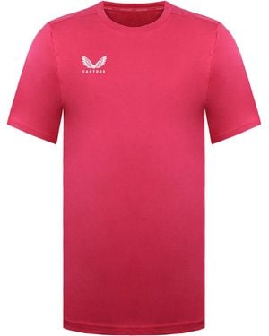 Castore Cotton Leisure T-Shirt - Pink