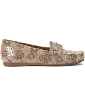 Kurt Geiger Greenwich Moccasin Loafers - Brown