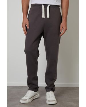 Threadbare 'Mar' Straight Leg Joggers - Black