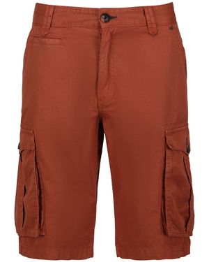 Regatta Shorebay Vintage Cargo Shorts (Baked Clay) - Red