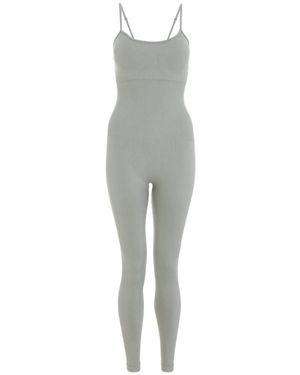 Quiz Seamless Jumpsuit - Grey