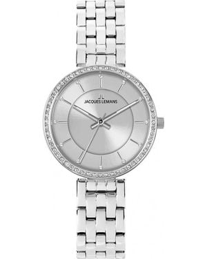 Jacques Lemans 1-2212A Ladies Milano Watch - Grey