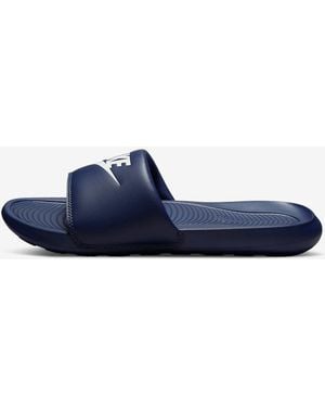 Nike Victori One Slides Midnight/Midnight - Blue