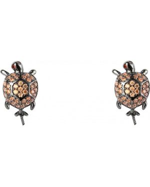Lancaster Jla-Ear-Turtle-4 Ladies Earrings - Black