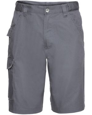 Russell Twill Shorts (Convoy) - Grey