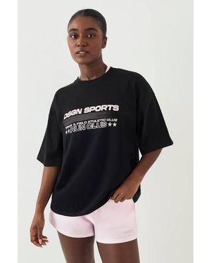 DSGN Studio Sport Oversized T-Shirt - Black