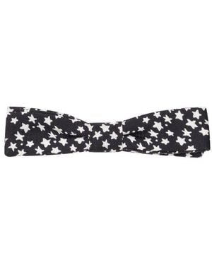 Dolce & Gabbana Sterrenpatroon Vlinderdas - Zwart
