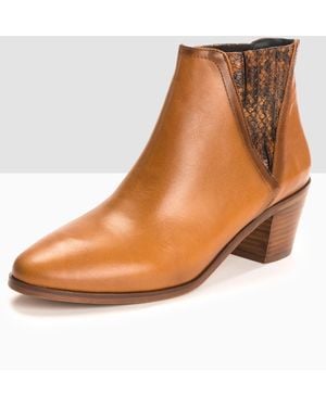 Kanna Sara Tequila Boot - Brown