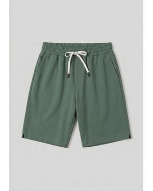 TOMMY LIFE Elastane Shorts - Green