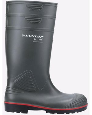 Dunlop Acifort Heavy Duty Full Safety Wellington - White