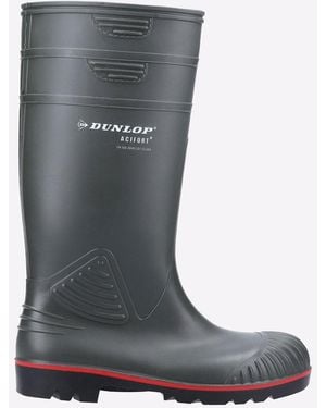 Dunlop Acifort Heavy Duty Full Safety Wellington - White