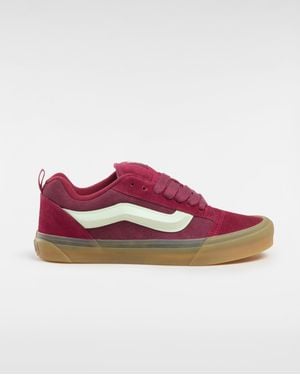 Vans Knu Skool Trainers - Red