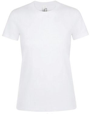 Sol's Ladies Regent Short Sleeve T-Shirt - White