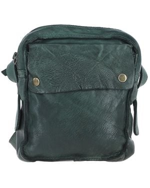 Ashwood Leather Real Cross Body Bag - Green