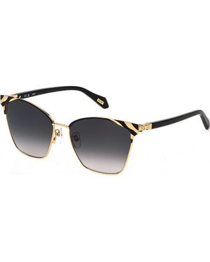 Just Cavalli Sjc093 58 0301 Sunglasses - Black