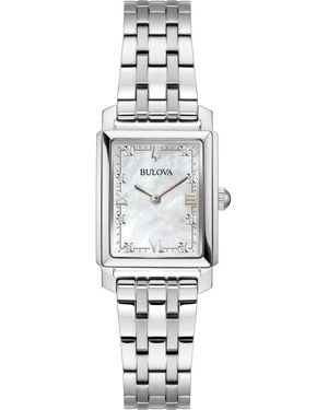 Bulova Sutton Watch 96P244 Stainless Steel - Metallic