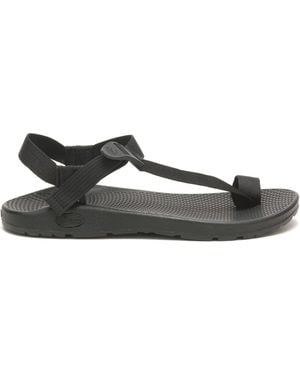 Chaco Bodhi Flatform Toe Post Sandals - Black