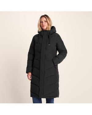 TOG24 Raleigh Luxe Long Down Jacket - Black