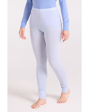 Mountain Warehouse Base Layer Trousers Merino Thermal Breathable Trousers - Blue