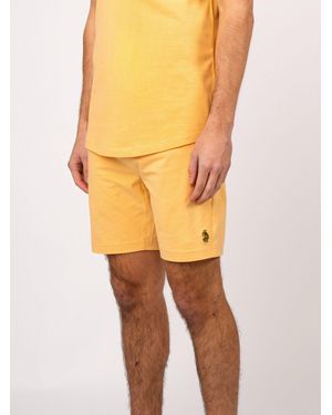 Luke 1977 Smashing Sweat Shorts - Yellow