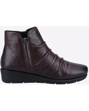 Fleet Foster Plockton Memory Foam Boot - Black