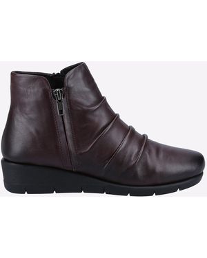 Fleet Foster Plockton Memory Foam Boot - Black