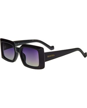 Bertha Miranda Polarized Sunglasses - Black